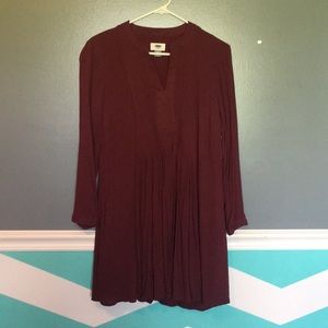 Maroon Dress